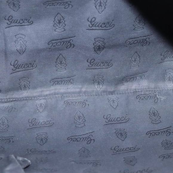 GUCCI GG implementation Shoulder Bag Silver Black 201446 Auth yk16256 - Picture 11 of 16